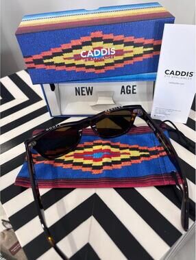 CADDIS Eye Appliances The Porgy Sunglasses Readers 1.50 Tortoise NEW In Box